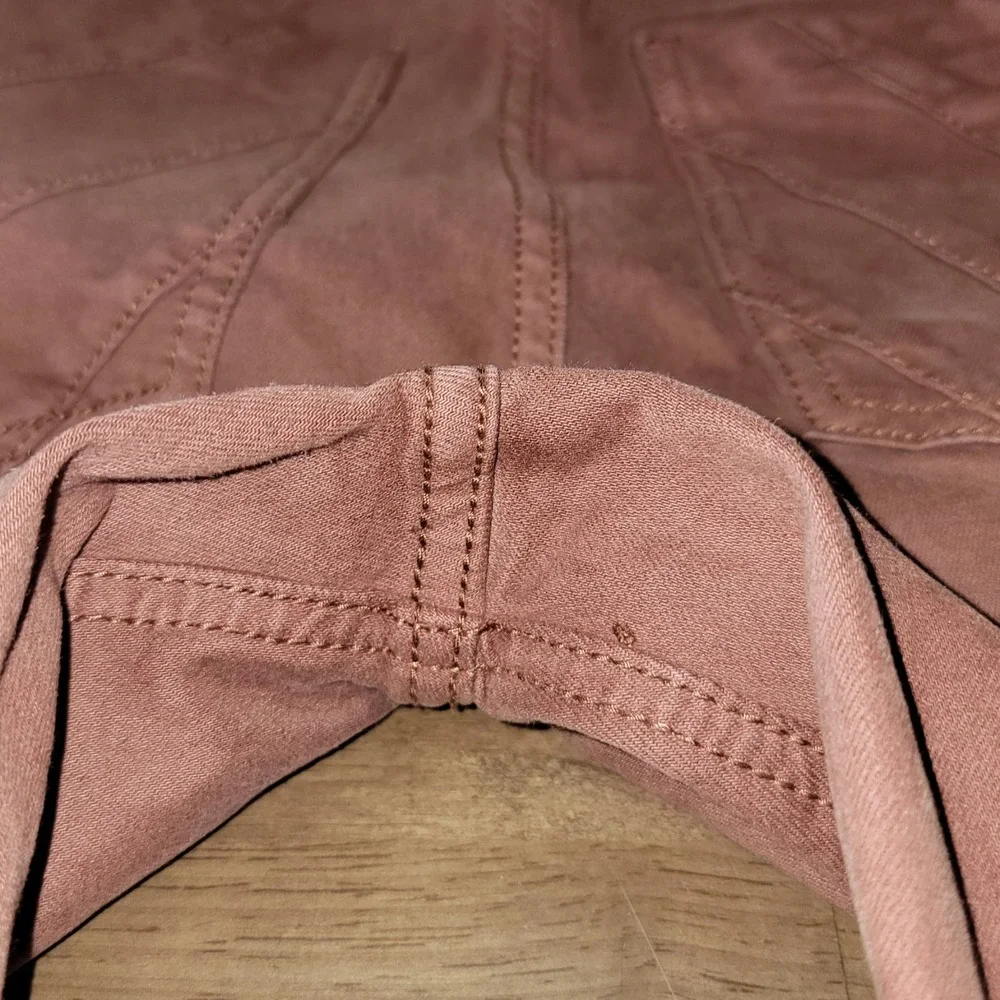 Shyanne Women's Tulip Flare Jeans Size 33 Rust Orange Bell Bottom Western - Picture 7 of 12